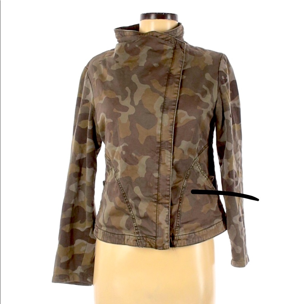 Army jacket stretch denim jacket by Marrakech